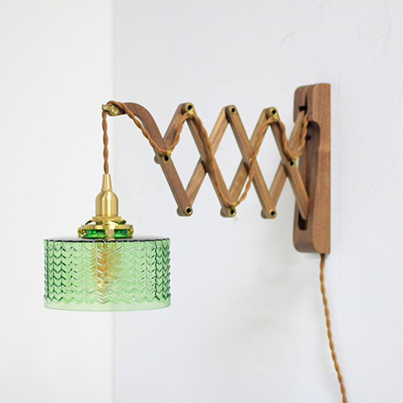 Moderner Stil Geometrischer Wandlampe Licht Holz 1 Lichtwandbeleuchtung Armaturen