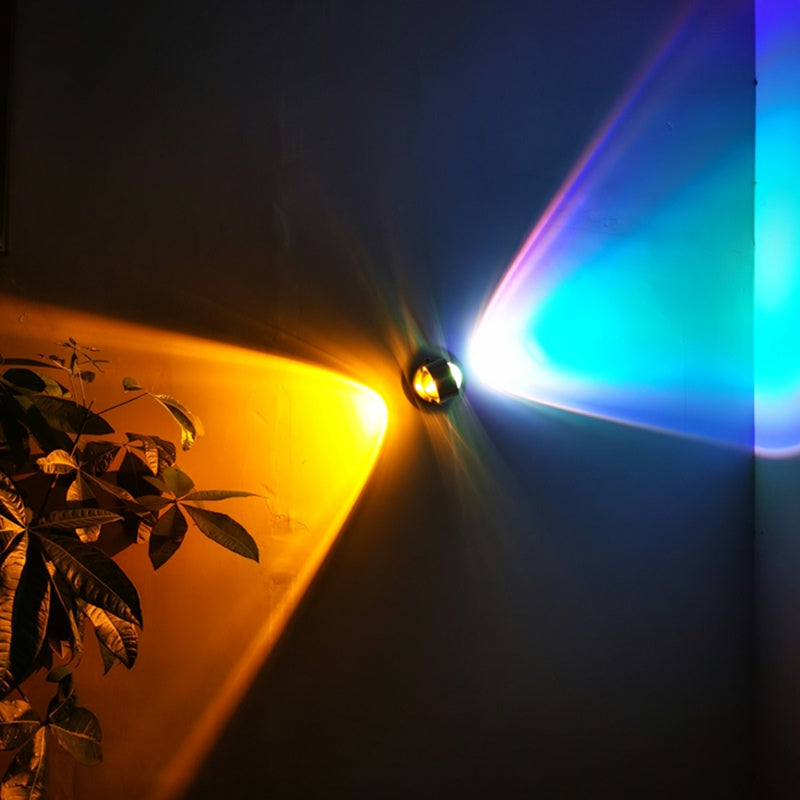 Moderner Stil Geometrischer Wandmontaglampe Metall Multi Lichter Leuchten in Silber in Silber