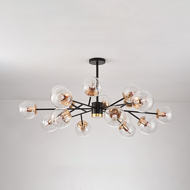 Contemporary Wrought Iron Hanging Chandelier Ceiling Hanging Light Fixture