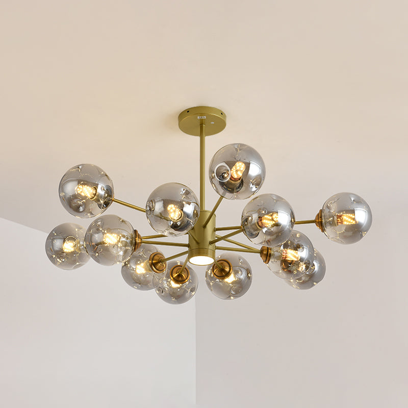 Nordic Modern Pendant Hanging Lights Global Glass Pendant Light for Living Room