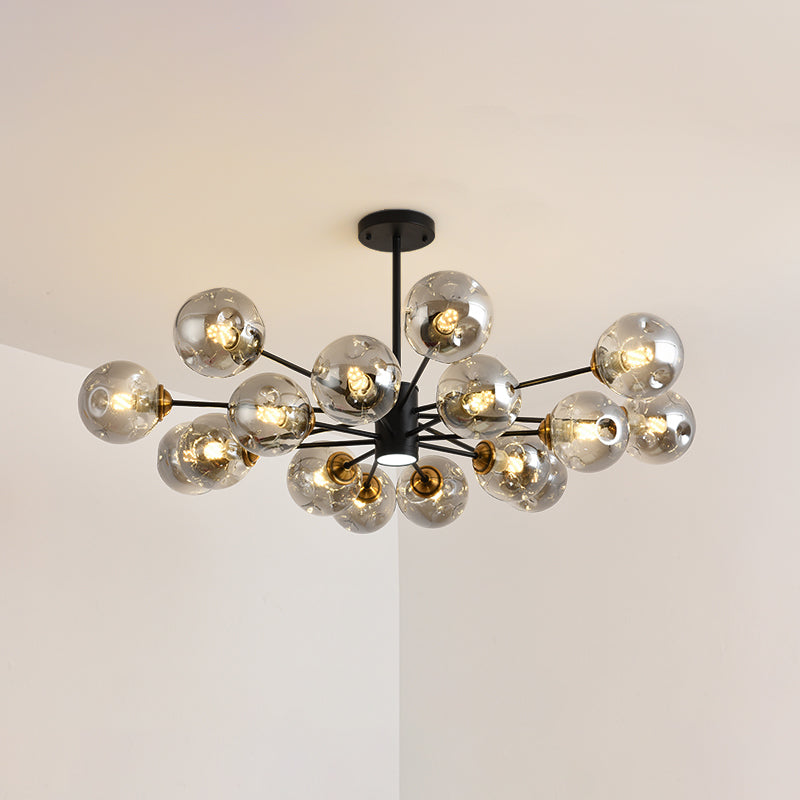 Nordic Modern Pendant Hanging Lights Global Glass Pendant Light for Living Room