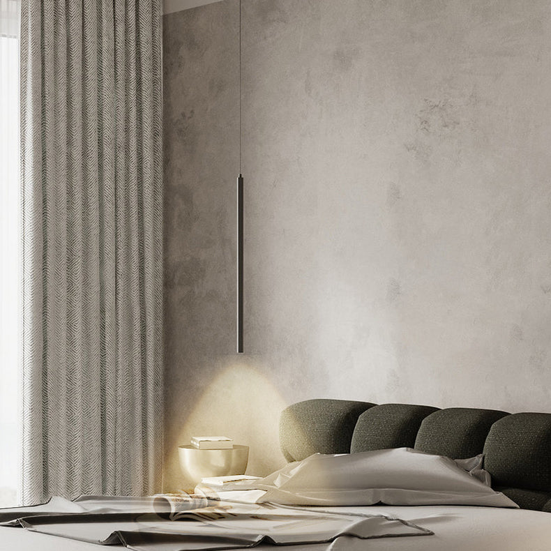 Éclairage suspendu linéaire Métal de style moderne 1 pendentif léger pour le restaurant