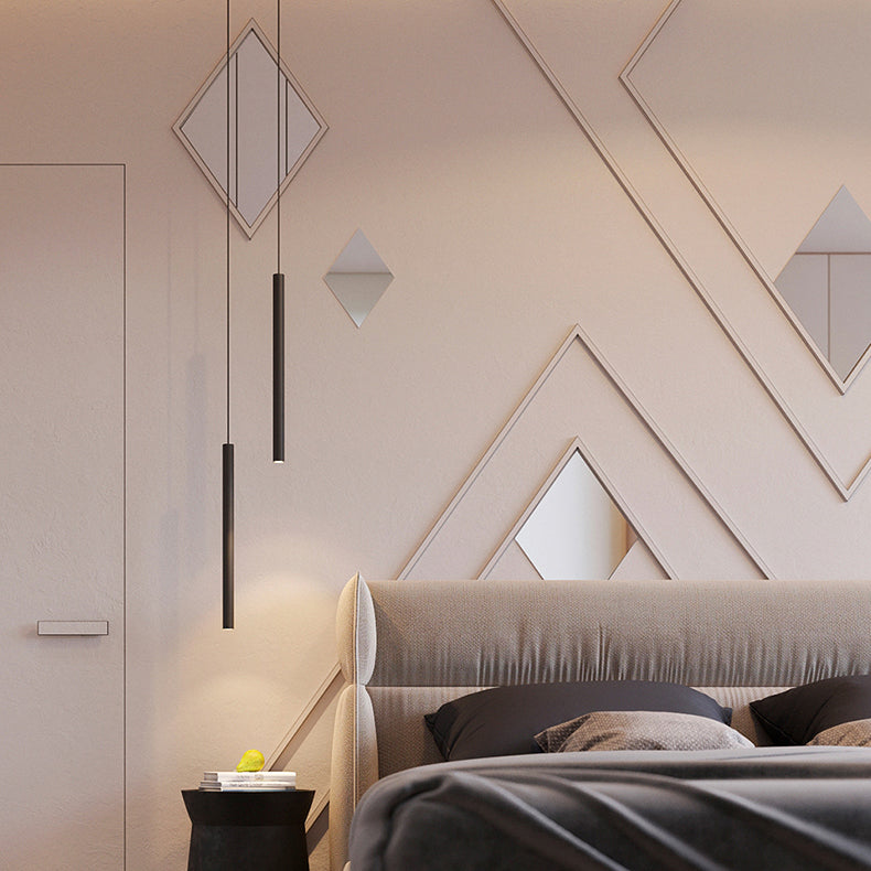 Éclairage suspendu linéaire Métal de style moderne 1 pendentif léger pour le restaurant