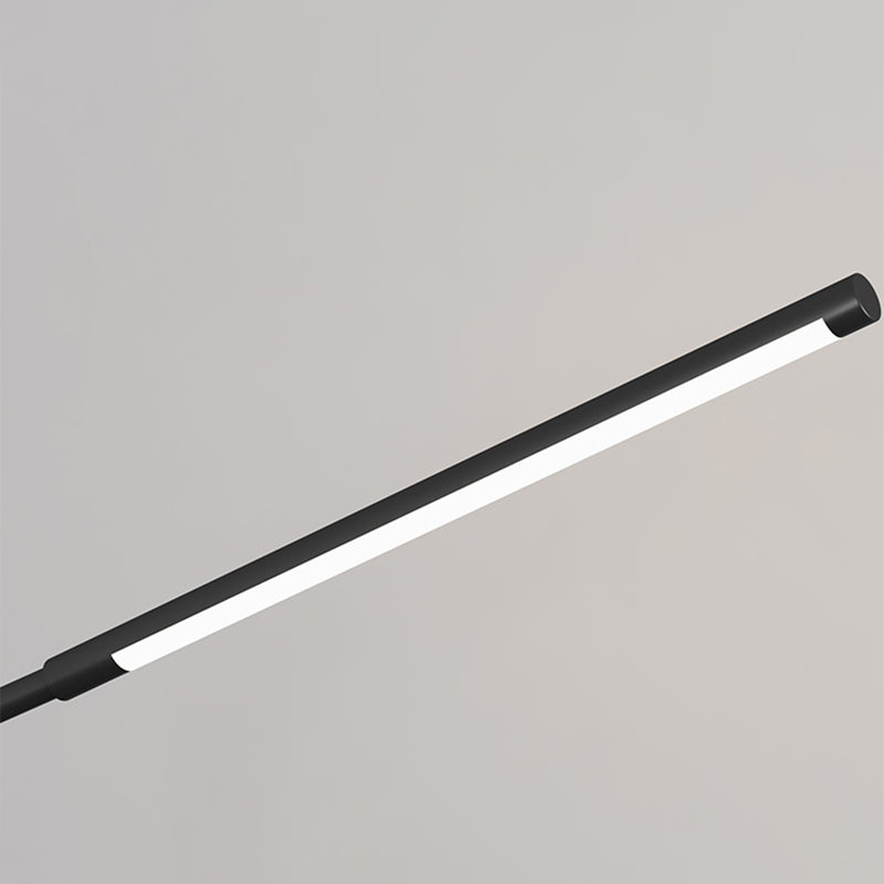 1 licht lineaire vloerlampen modernisme metalen standaardlamp voor woonkamer