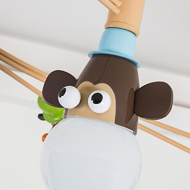 Lovely Animals LED Ceiling Light Modern Minimalism Flush Mount Lamp for Bedroom