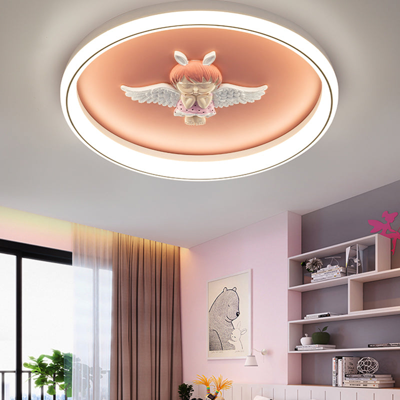 Belle lampe encastrée en acrylique, abat-jour moderne et Simple, plafonnier pour chambre à coucher