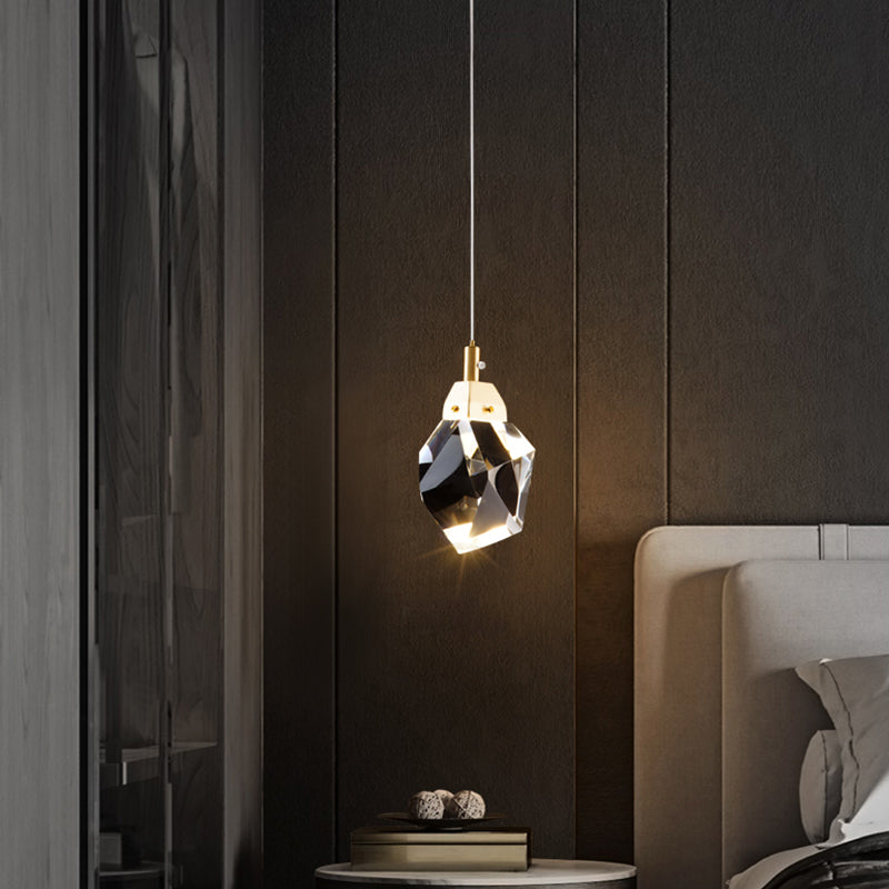 Pendre en cristal penseur suspendu suspendu en or pour la chambre à coucher
