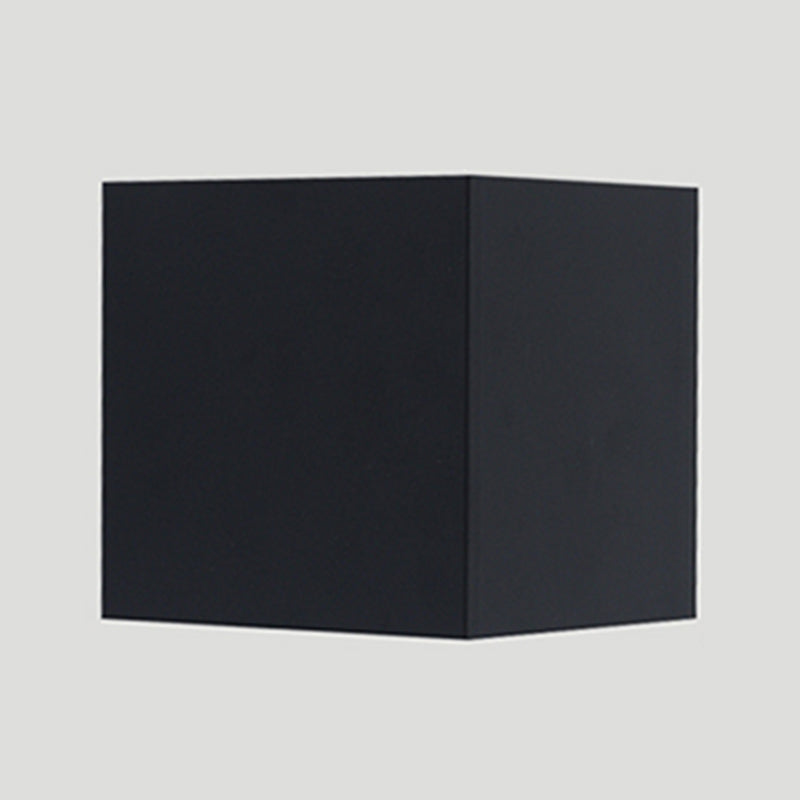 Quadratische Leuchtenleuchte moderne LED -LED -Wandbeleuchtung im Freien