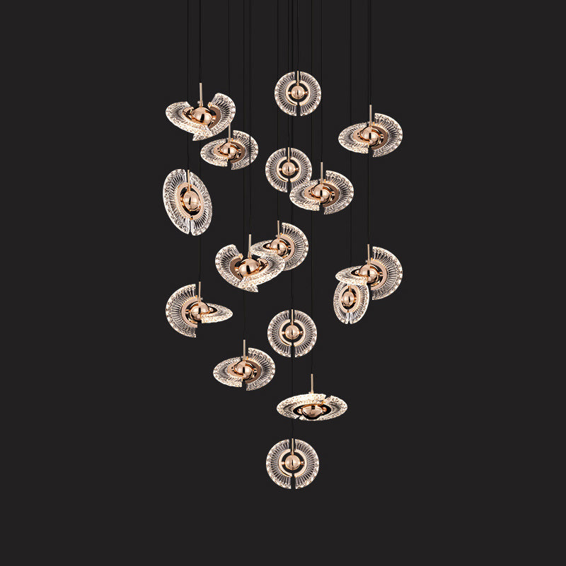 Pendre à anneau clair