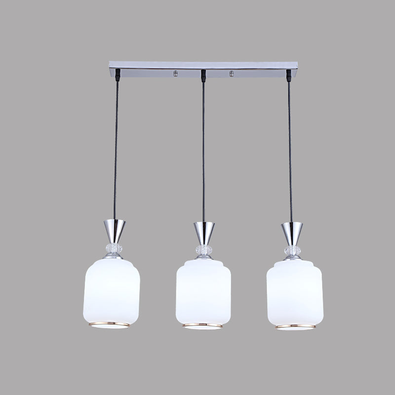 Suspension cylindrique moderne