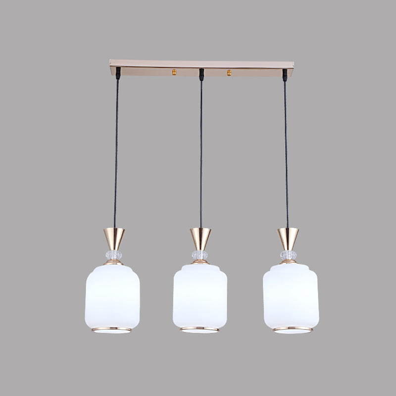 Suspension cylindrique moderne