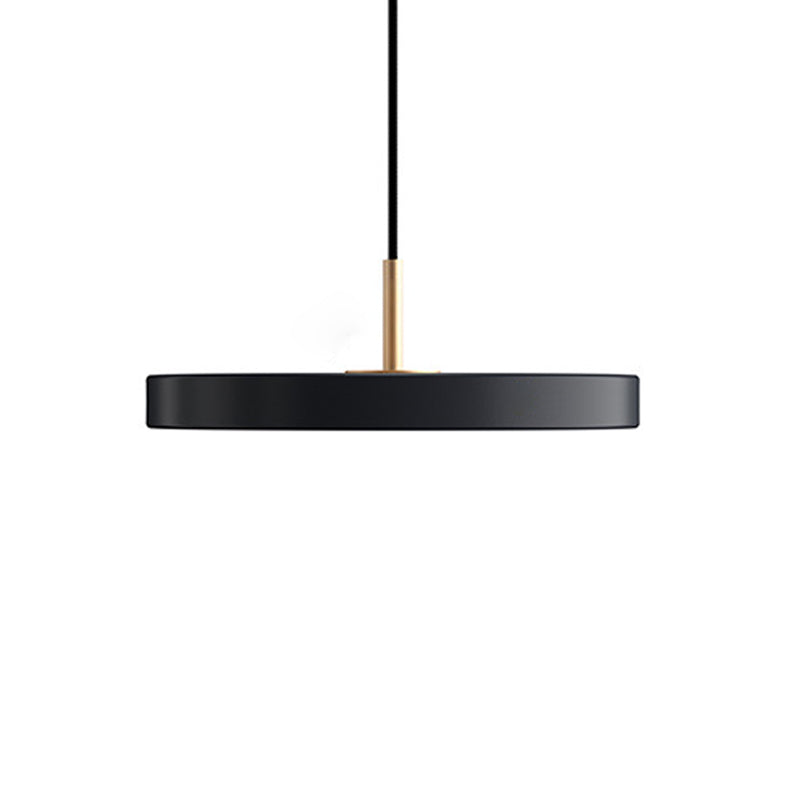 Minimaliste petit pendentif suspension à la salle à manger métallique