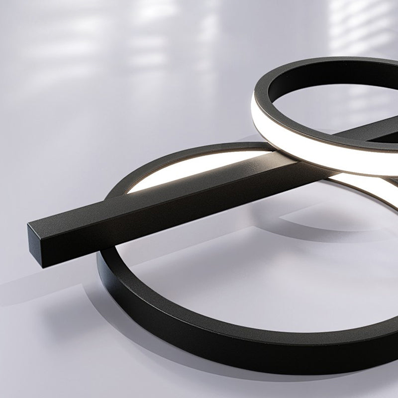 Lámpara de araña de comedor nórdico comedor moderno tono de vidrio lámpara colgante