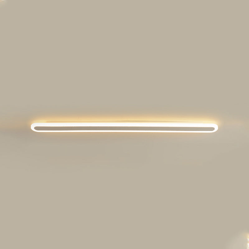 Sitting Room Wall Sconce Modern Acrylic Metal Led Simple Wall Mounted Light Fixture