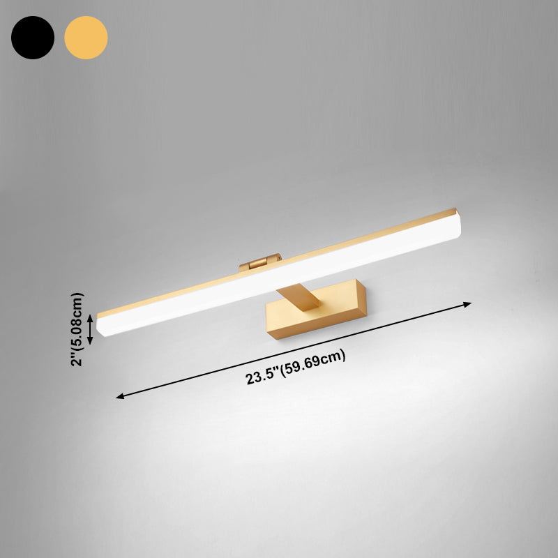 Moderne einfache LED -Make -up -Spiegel -Lampe Badezimmer Nordic Spiegelleuchte