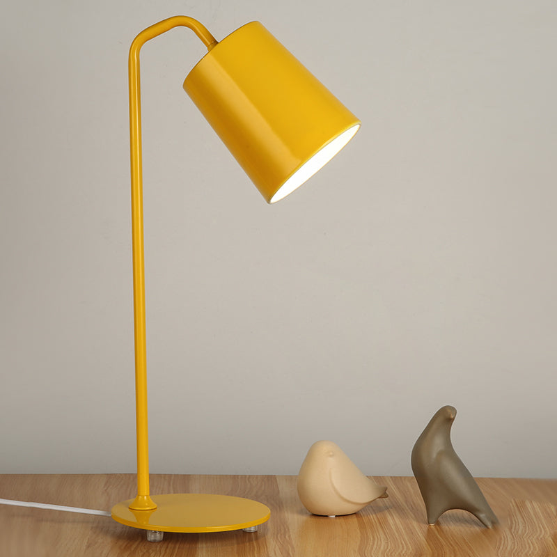 Lampada da scrivania in stile nordico colorato lampada da tavolo macaron per la stanza dei bambini