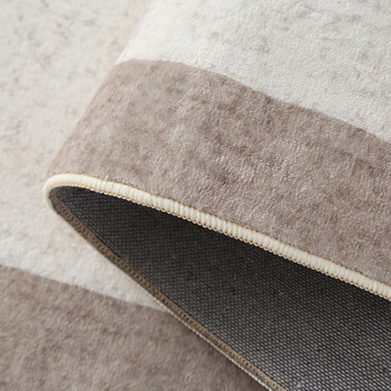 Block Rug Indoor Rug Machine Washable Stain Resistant Non-Slip Backing Rug for Living Room