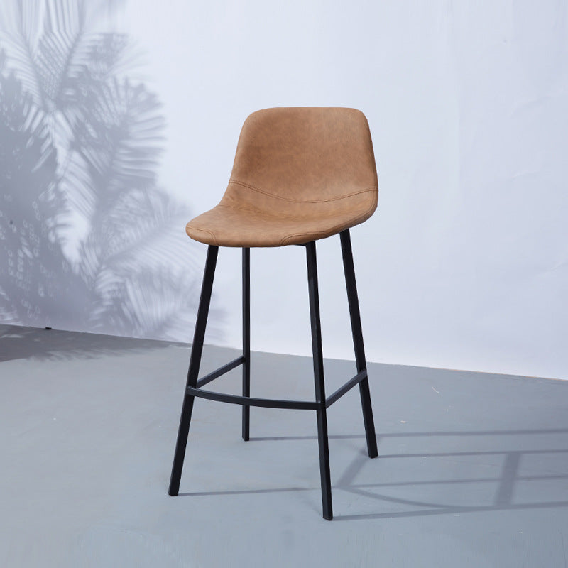 Pu Leather Barstools Salon industriel Bar et tabouret de comptoir