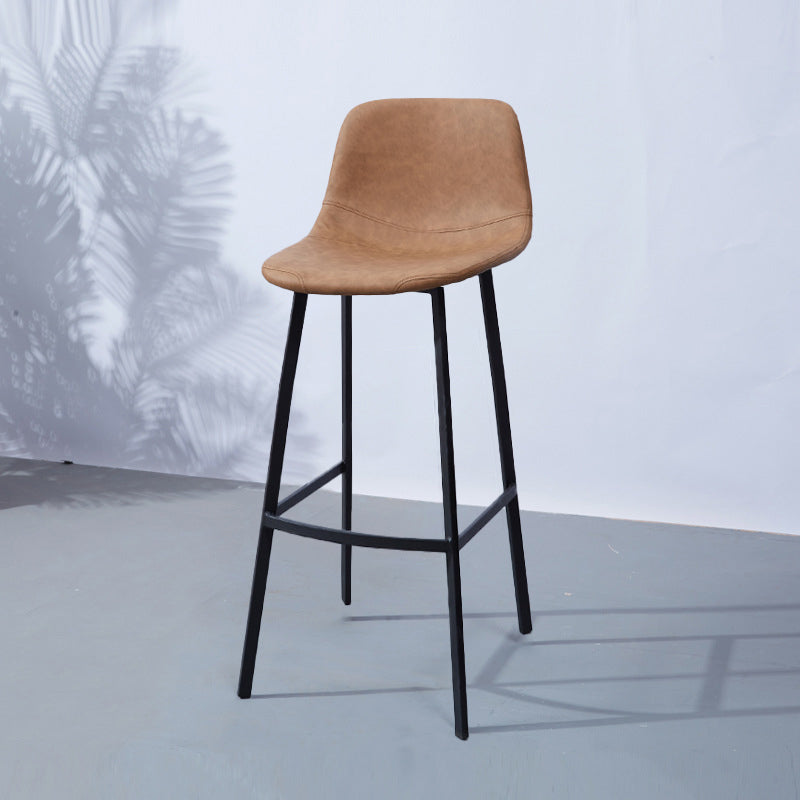 Pu Leather Barstools Salon industriel Bar et tabouret de comptoir