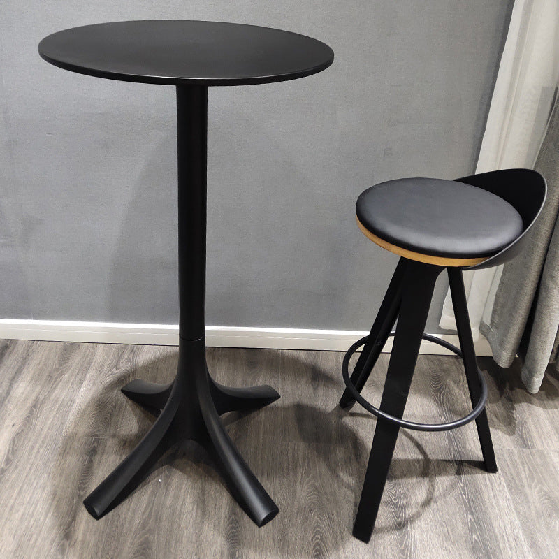 Industrial Padded Feet Barstools Bar Business Counter Height Stools