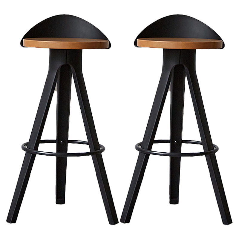 Industrial Padded Feet Barstools Bar Business Counter Height Stools