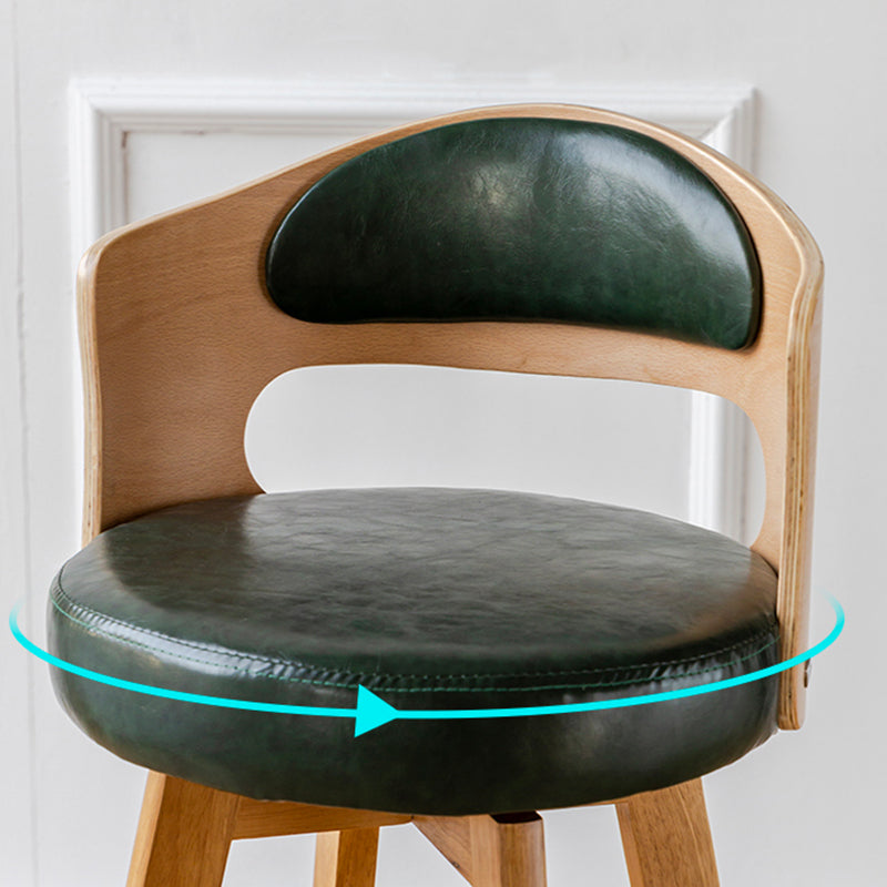 30.4 "bar scandinavo bar e sgabelli da soggiorno con legno massiccio