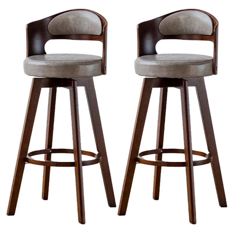 30.4 "bar scandinavo bar e sgabelli da soggiorno con legno massiccio