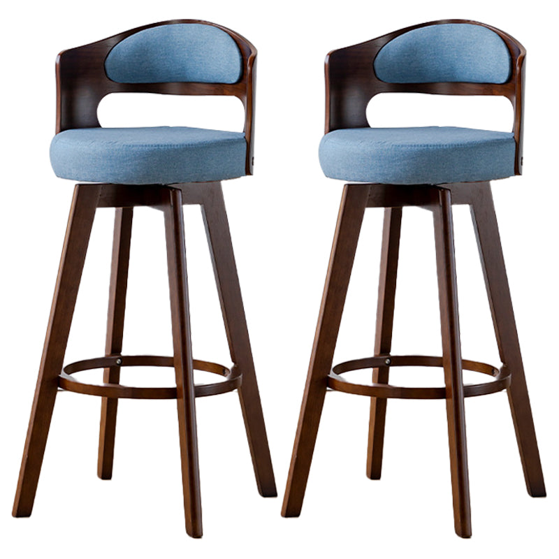 30.4 "bar scandinavo bar e sgabelli da soggiorno con legno massiccio