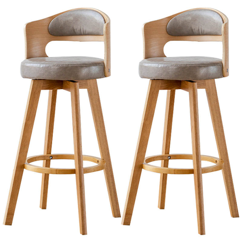 30.4 "bar scandinavo bar e sgabelli da soggiorno con legno massiccio