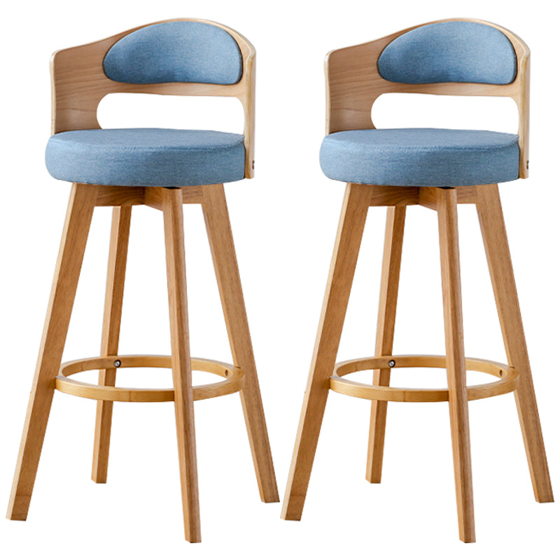 30.4 "bar scandinavo bar e sgabelli da soggiorno con legno massiccio