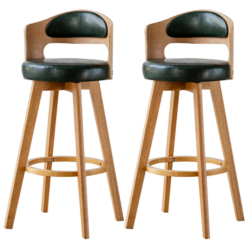 30.4 "bar scandinavo bar e sgabelli da soggiorno con legno massiccio