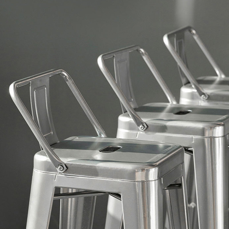 Tabres de marco de hierro de estallido de brazo de estilo industrial para cafetería para cafeterías