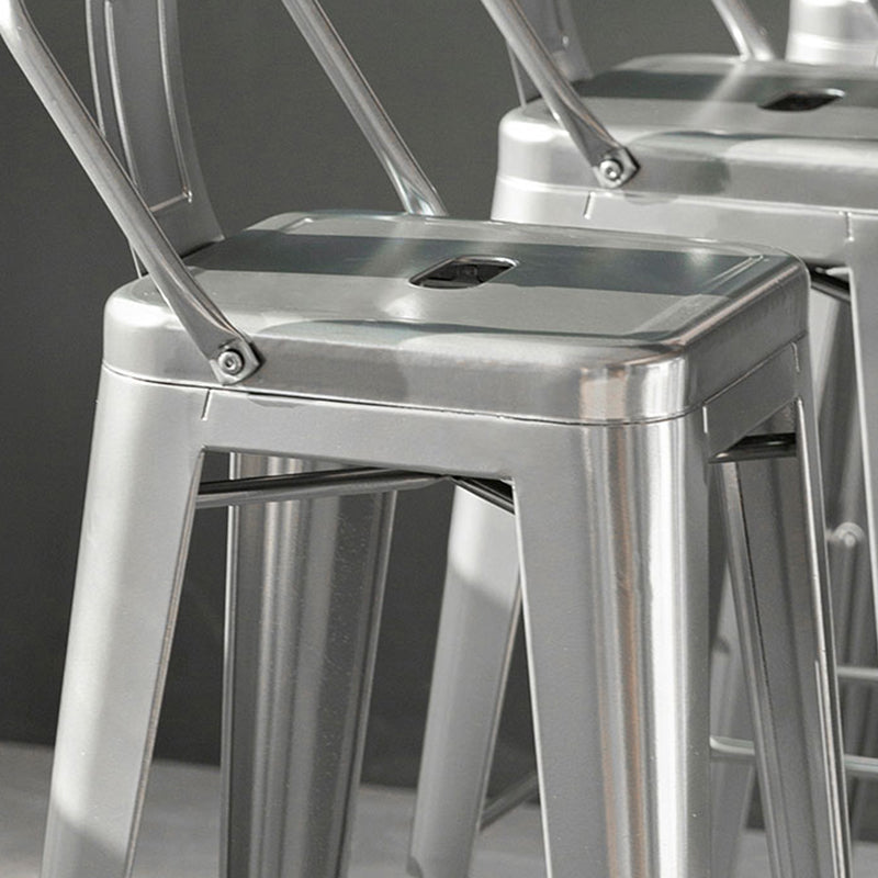 Tabres de marco de hierro de estallido de brazo de estilo industrial para cafetería para cafeterías