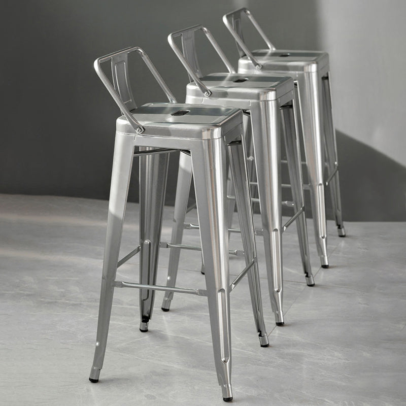 Tabres de marco de hierro de estallido de brazo de estilo industrial para cafetería para cafeterías