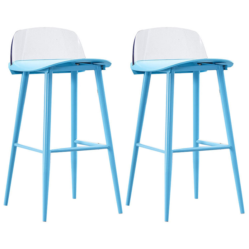 Skandinavischer Barhocker mit Quadrat-Sitzschalterstuhl für Küche (Bar 2)
