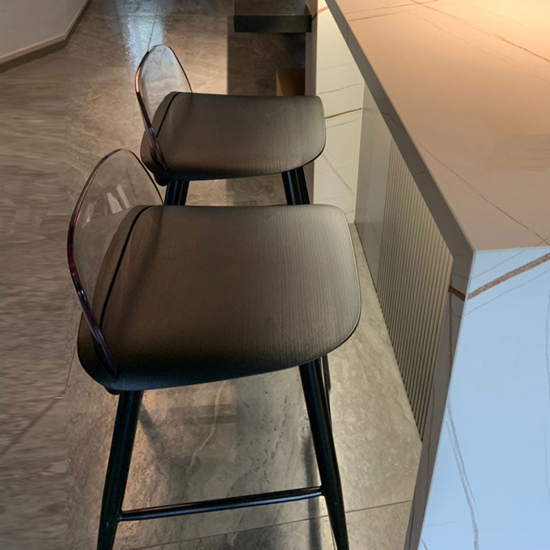 Skandinavischer Barhocker mit Quadrat-Sitzschalterstuhl für Küche (Bar 2)