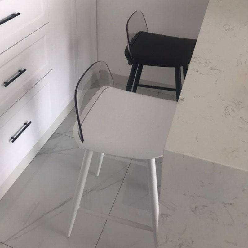 Skandinavischer Barhocker mit Quadrat-Sitzschalterstuhl für Küche (Bar 2)