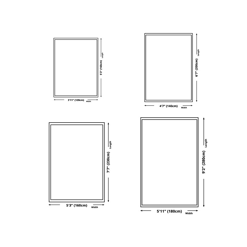 Pink Geometric Rug Polyester Modern Rug Stain Resistant Rug for Home Decoration