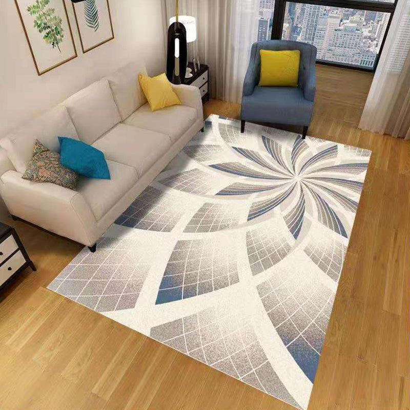 Gold Feather Carpet Polyester Simplicity Carpet Stain Resistant Carpet for Home Decor