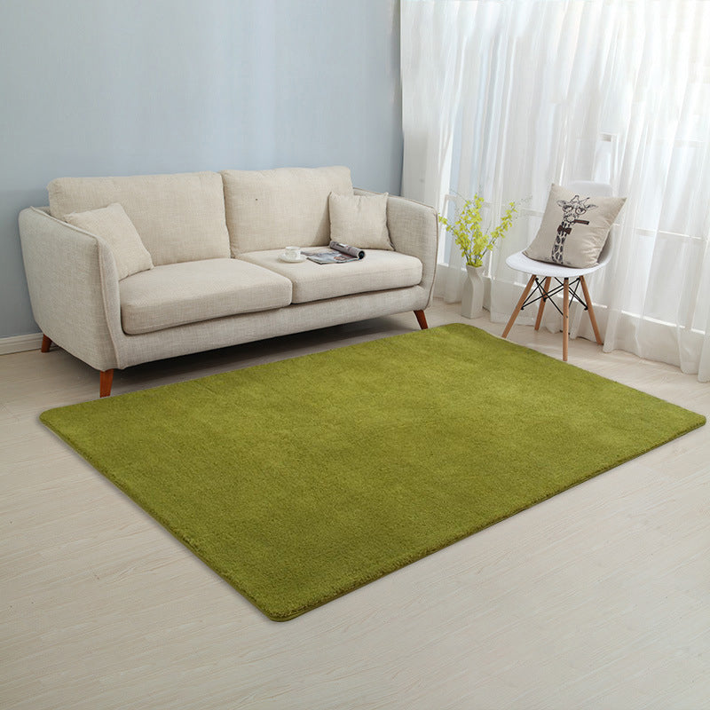 Modern Indoor Rug Polyester Washable Rug Non-Slip Area Rug for Living Room