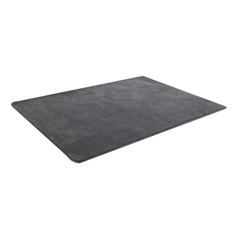 Tapis lavable en polyester moderne Tapis sans glissement pour salon pour le salon