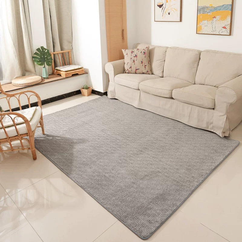 Colorful Area Rug Polyester Area Carpet Anti-Slip Easy Care Rug for Drawing Room