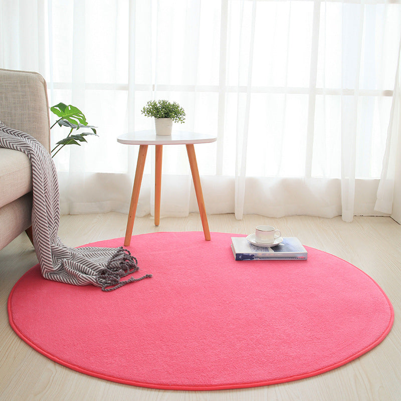 Tapis intérieur moderne Polyester tapis sans glissement lavable pour le salon