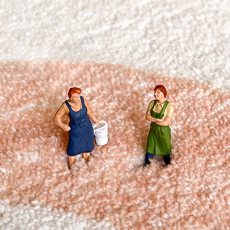 Contemporary Wabi-sabi Rug Simple Color Carpet Polyester Non-Slip Backing Rug