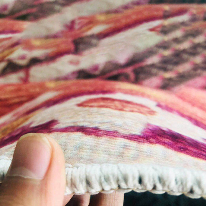 Modern Game Pad Print Rug Polyester Area Rug Washable Carpet with Non-Slip Backing