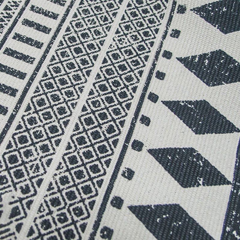 Waschmaschine Teppich Ameicana Print Innenteppich Baumwollmischte Teppich mit Fransen