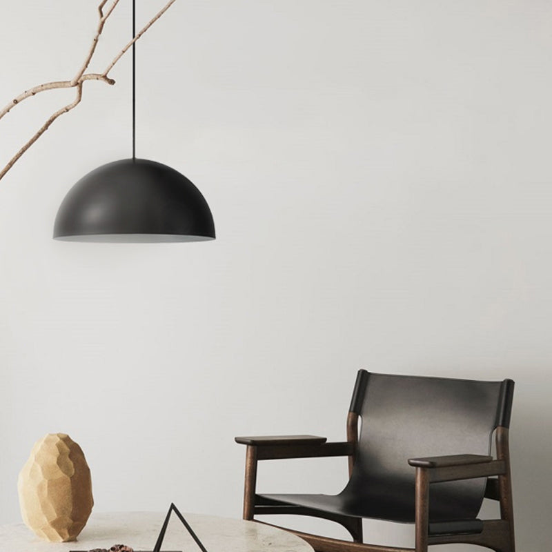 Bowl Shade Hanging LightingModern Style Metal Pendant Light Pendant For Milk Tea Shop