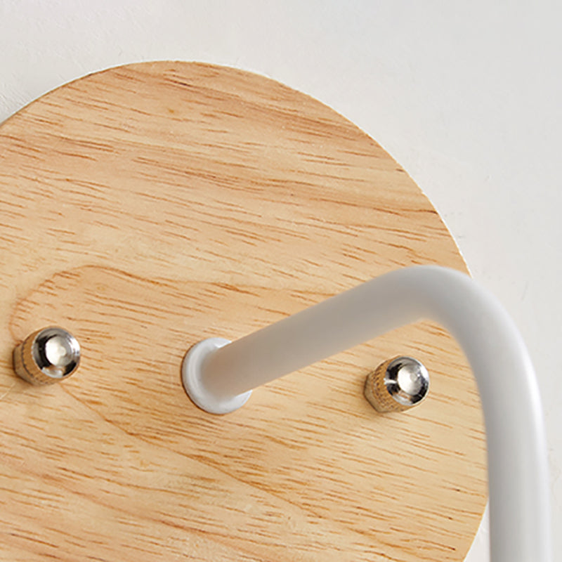 Moderne Kugelwandmontaglampen Holz 1 Lichtwandbeleuchtung Armaturen