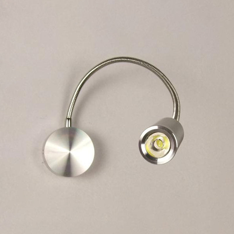 Moderner Stil Geometrischer Wandmontagelampe Metall 1 Leichte Leseblampe