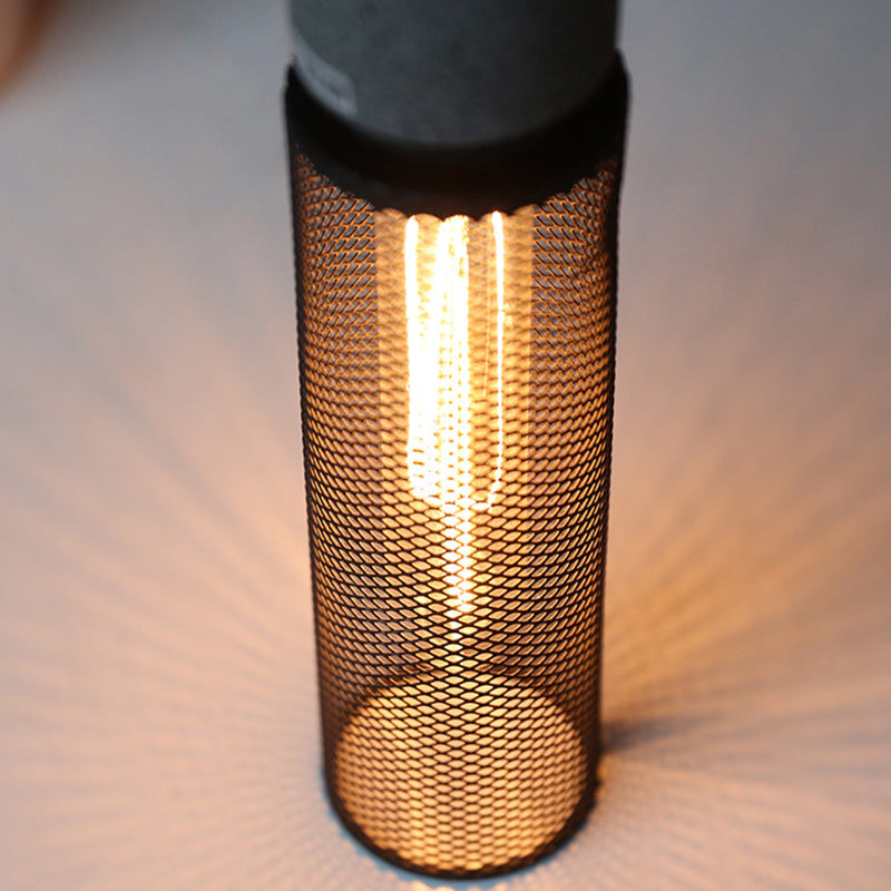 Geometric Shade Hanging Lighting Industrial Style Metal Light Pendant Lamp for Shop